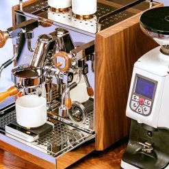 Clive Wood Shop Wood Spouted Portafilter