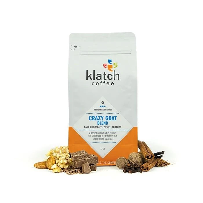 Klatch Coffee Coffee Crazy Goat Blend 3 Klatch Coffee Coffee Crazy Goat Blend